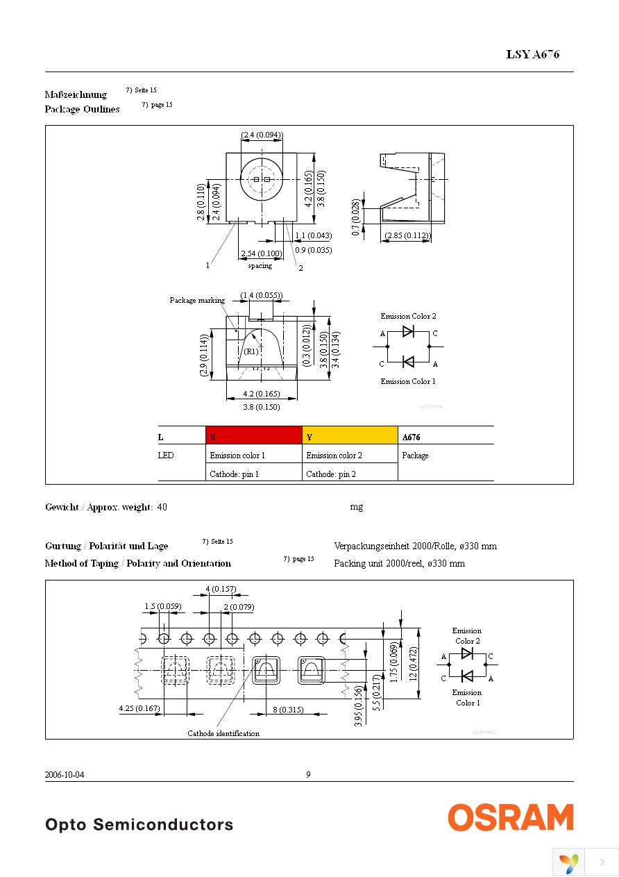 LSY A676-P2R1-1-0+Q2S1-1-0-20-R33-Z Page 9